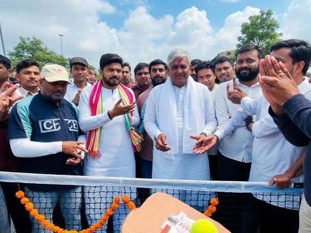 District-Level Sports Competition: Minister Bedam Inaugurates Meet, Dedicates New Tennis Court